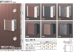 MIWA虚碰锁810